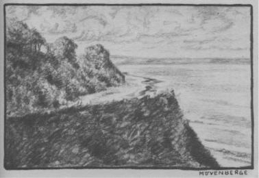 Walter Baasch Heimatskizzen 1920 "Rund um Eckernf�rde" - M�venberge